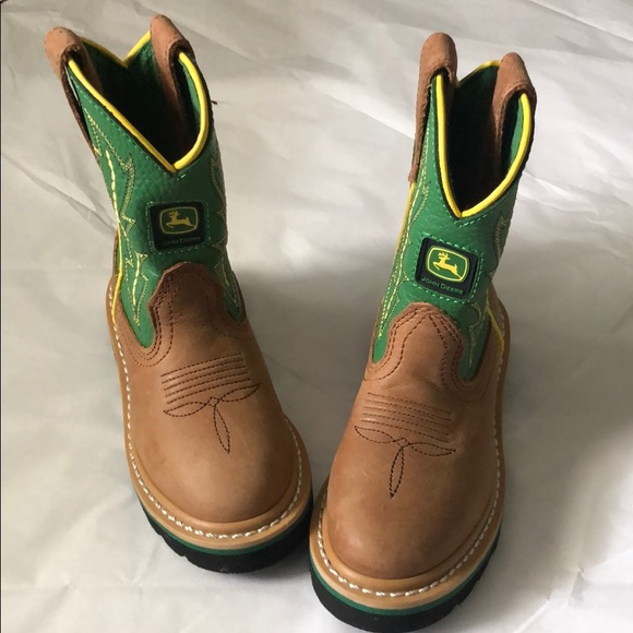 John Deere Other - John Deere Leather Boots! SZ 8.5!